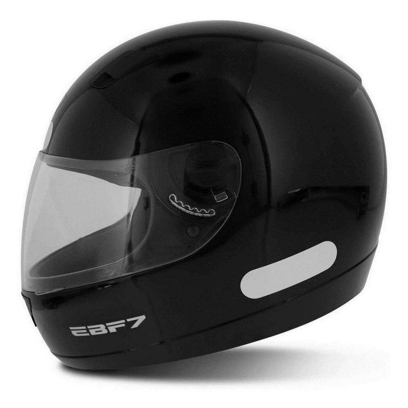 capacete ebf 7 solid preto brilho 1