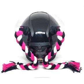 tranca preta branca rosa