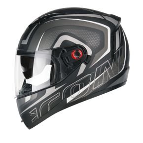 capacete icon silverstone preto grafite 5