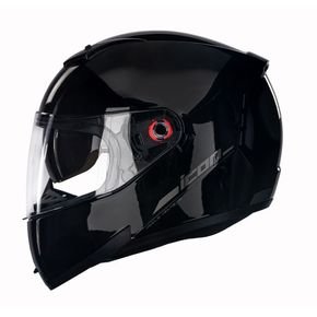 capacete icon classic preto briho 1