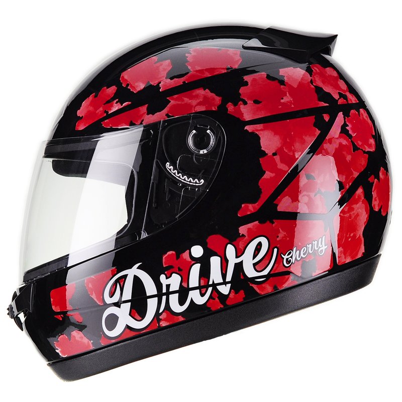 capacete drive cherry vermelho 4