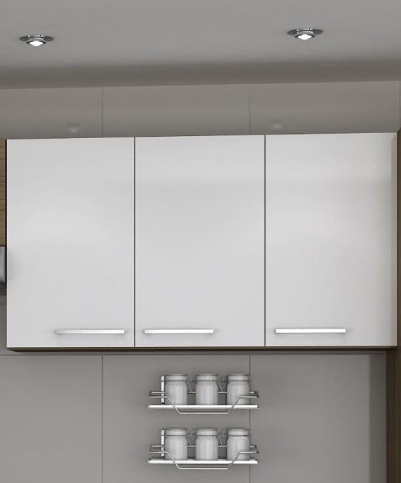 aereo de 120 cm prisma cadorin amendoa branco
