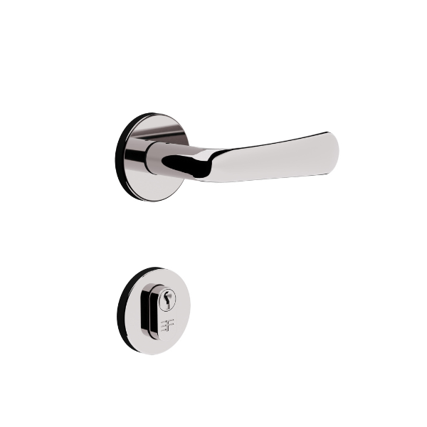 Fechadura Externa 722E124 Ros Redonda 3f Fechadura Externa 722E124 Ros Redonda 3f