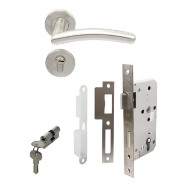 Fechadura Externa Pons Inox Hafele Fechadura Externa Pons Inox Hafele