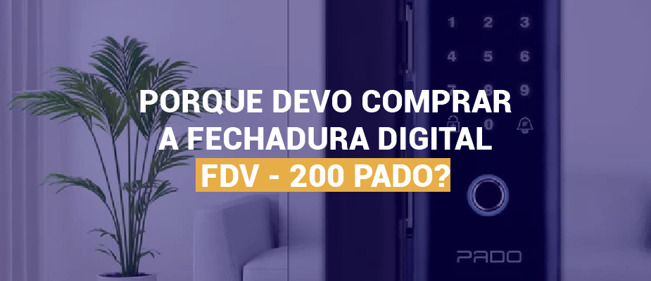 Sua Porta de Vidro merece a Melhor Proteção: Instale a Fechadura Digital FDV-200!