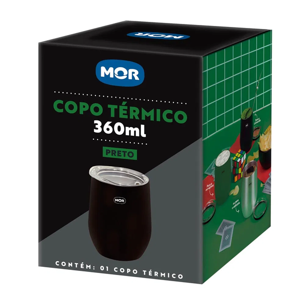 Copo Térmico Inox 360 ml - Mor