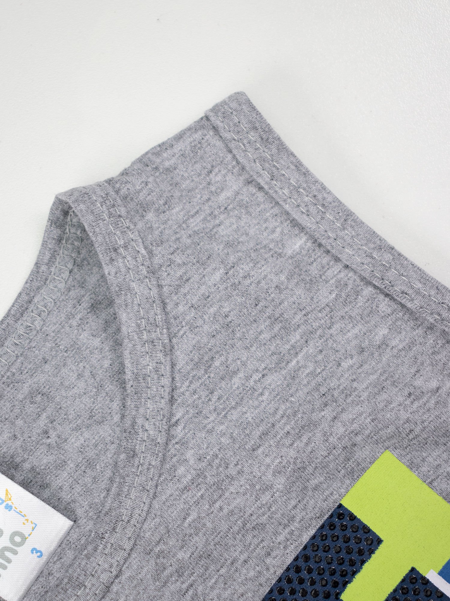 Conjunto Bebê Menino Team Rowing MESCLA CINZA