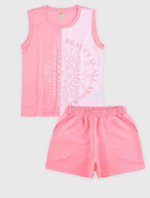 Shorts Feminino My Sunshine Infantil