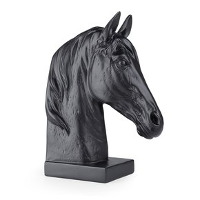 Escultura Em Cerâmica Xadrez Branco Perolado Buzzio's Cavalo