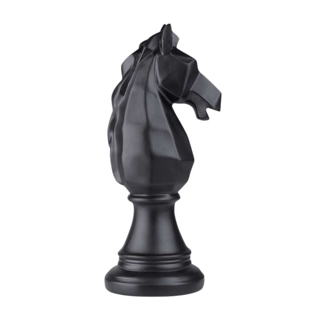 Vela modelo escultura peça de xadrez cavalo, cor preta- mart - Velas e  Acessórios - Magazine Luiza