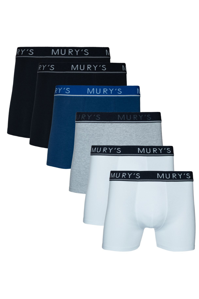 Kit 6 Boxer Cotton Com Perna