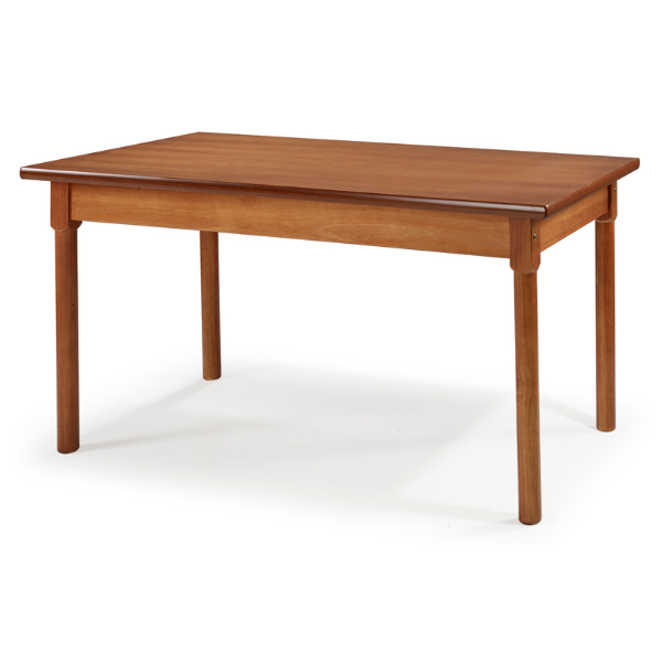 Conjunto De Mesa Madeira Maciça Com 6 Cadeiras União - Mel