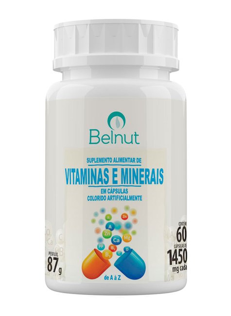 VITAMINAS E MINERAIS BELNUT VITAMINAS E MINERAIS BELNUT