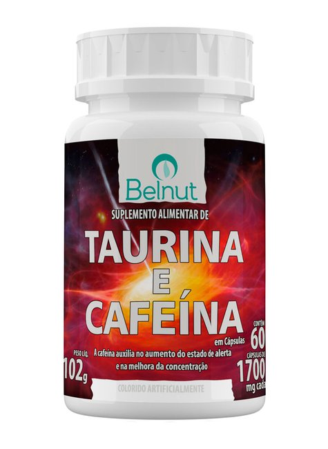 TAURINA E CAFEÍNA BELNUT TAURINA E CAFEÍNA BELNUT
