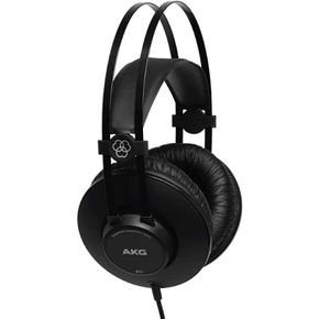 fone de ouvido akg k52 profissional preto sistema fechado over ear 2450