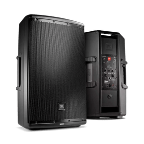 caixa jbl eon 615 duas vias 15 ativa bivolt 500w rms preta 2826