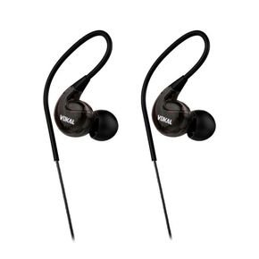fone de ouvido vokal in ear e40 preto extra bass stereo com ganho de graves e volume 3095