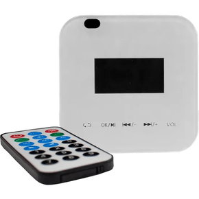 amplificador de parede soundvoice ap 40 bluetooth usb 60w rms branco bivolt 1016