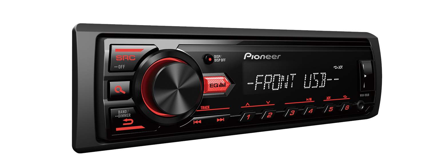 Aparelho de som Automotivo Pioneer MVH-98UB Media Receiver Radio/USB/Aux