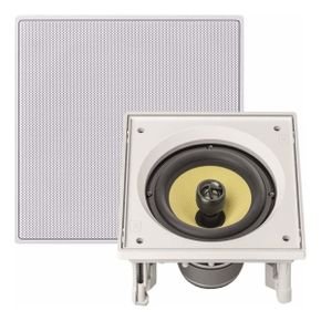arandela acustica quadrada jbl ci6s coaxial 6 60w rms branca 1032