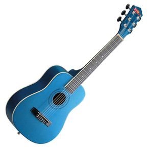 violao acustico infantil nylon 32 1 2 kids v2 azul metalico tagima 767