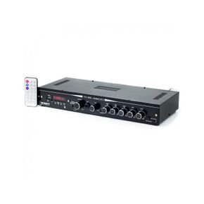 amplificador receiver taramps ths 4600 multi canais entrada optica usb sd radio bluetooth 250w rms residencial preto 1740