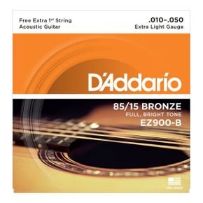 1262347435 daddario corda violao ez 900 b pl 010