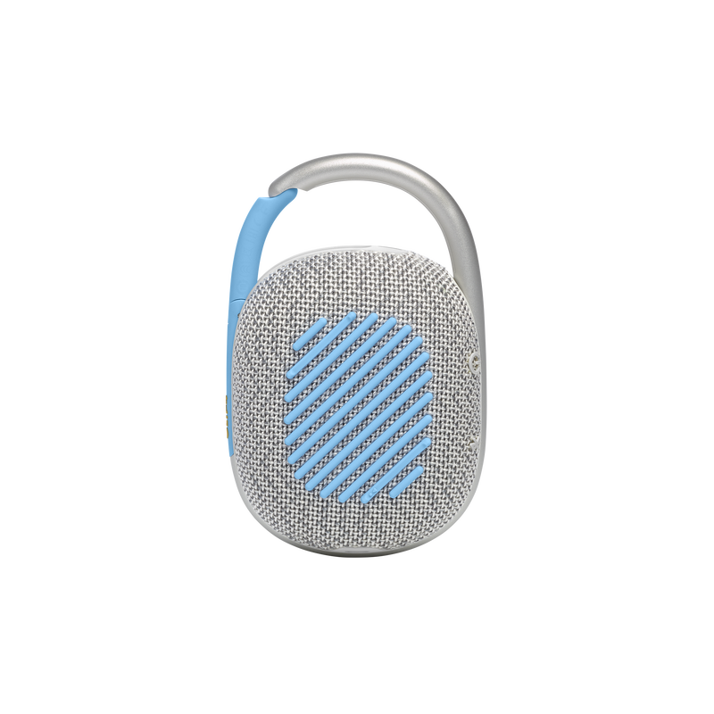 Caixa de Som Portátil JBL Branca à Clip Prova Eco D\'água Bluetooth 5W 4 Rms