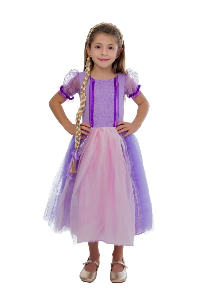 Fantasia Infantil Princesa Cabelos Longos Fantasia Infantil Princesa Cabelos Longos