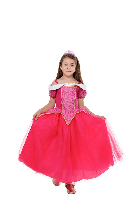 Fantasia Princesa Cinderela Vestido Contos de Fadas Cosplay