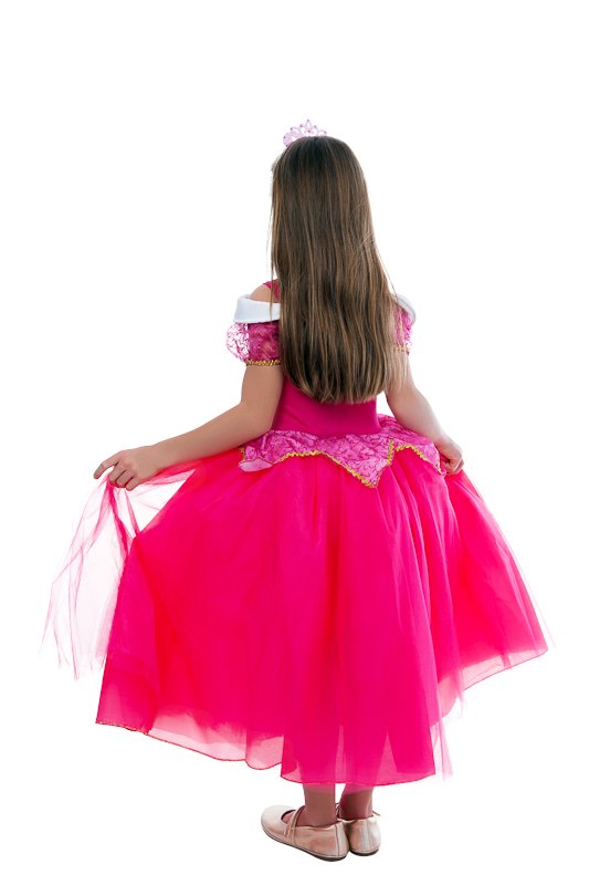 Vestido Fantasia Infantil Princesa Bela - Emfantasy