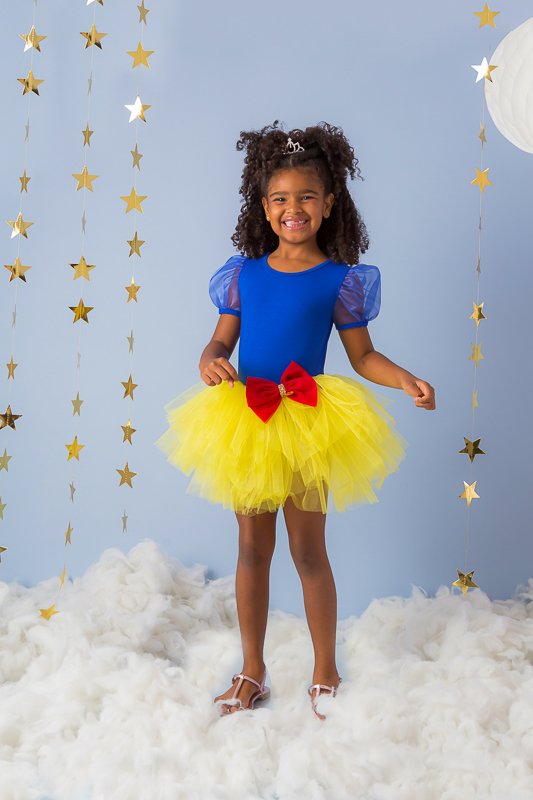 Vestido Tutu Branca de Neve Vestido Tutu Branca de Neve