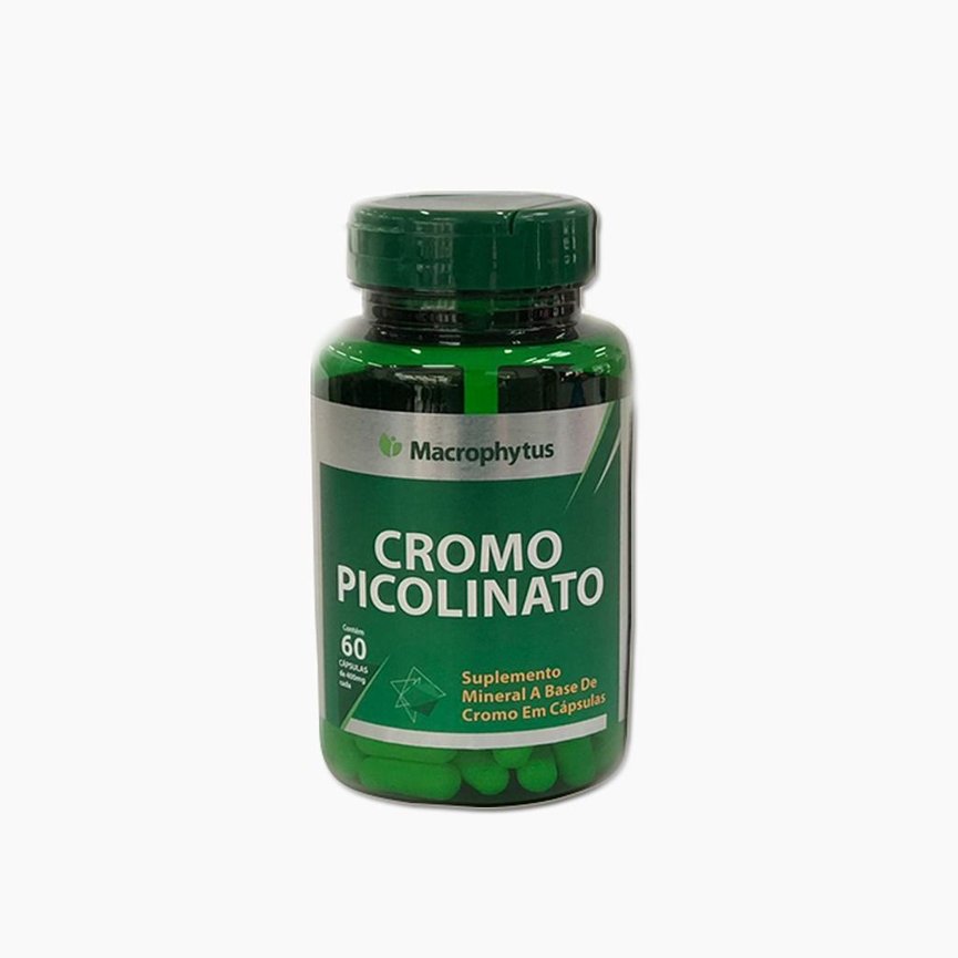 Cromo Picolinato 400mg 60 Cápsulas Macrophytus Cromo Picolinato 400mg 60 Cápsulas Macrophytus