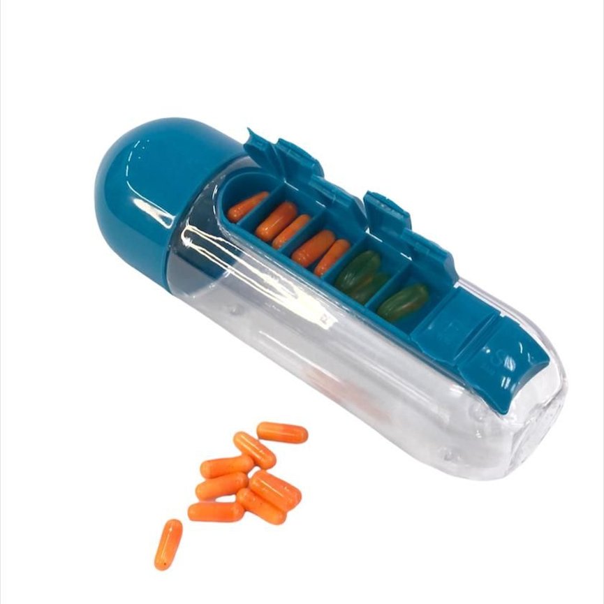 Garrafa Squeeze Organizador de Cápsulas BIC Garrafa Squeeze Organizador de Cápsulas BIC