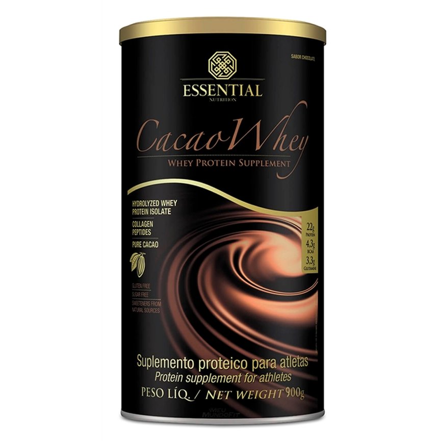 Cacao Whey 900g Essential Nutrition Cacao Whey 900g Essential Nutrition