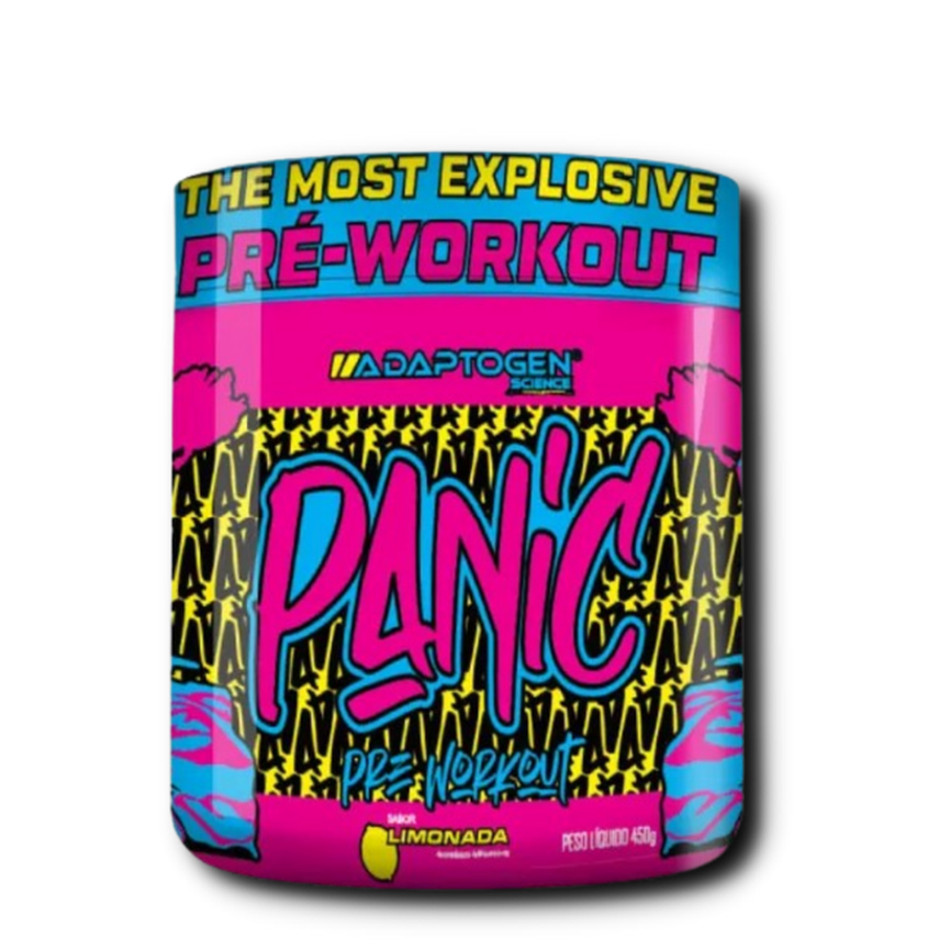Panic Pre Workout 450g Pré Treino Adaptogen Panic Pre Workout 450g Pré Treino Adaptogen