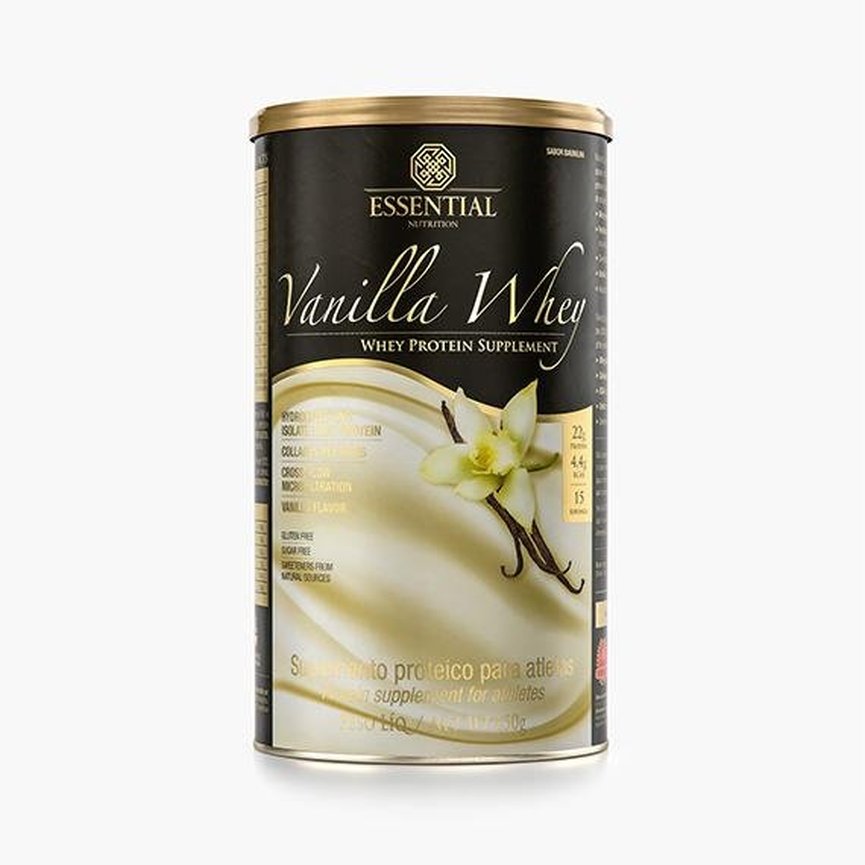 Vanilla Whey Protein 900g Baunilha Essential Nutrition Vanilla Whey Protein 900g Baunilha Essential Nutrition