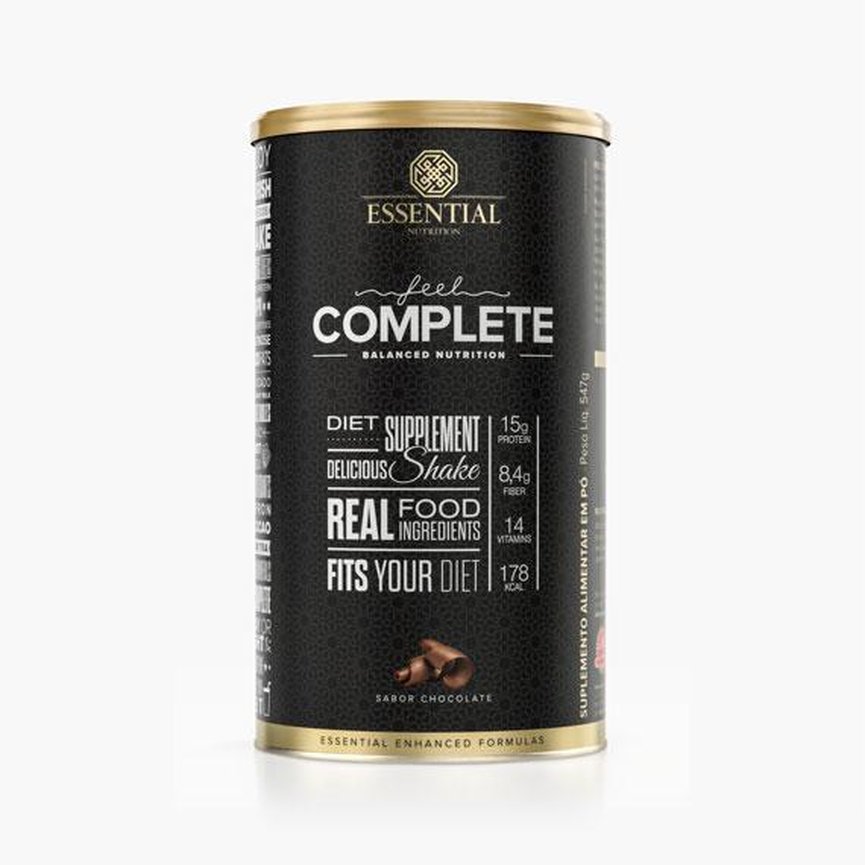 Shake Feel Complete 547g Blend Proteínas Essential Nutrition Shake Feel Complete 547g Blend Proteínas Essential Nutrition