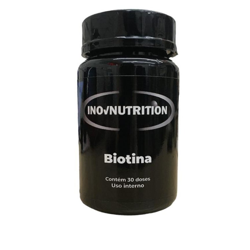 Biotina em Cápsulas 30 Doses Inov Nutrition Biotina em Cápsulas 30 Doses Inov Nutrition