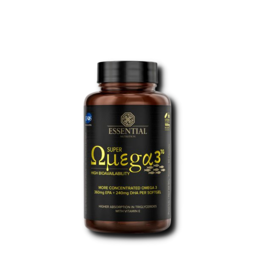 Super Ômega 3 TG Essential Nutrition 1000mg 180 cáps Super Ômega 3 TG Essential Nutrition 1000mg 180 cáps