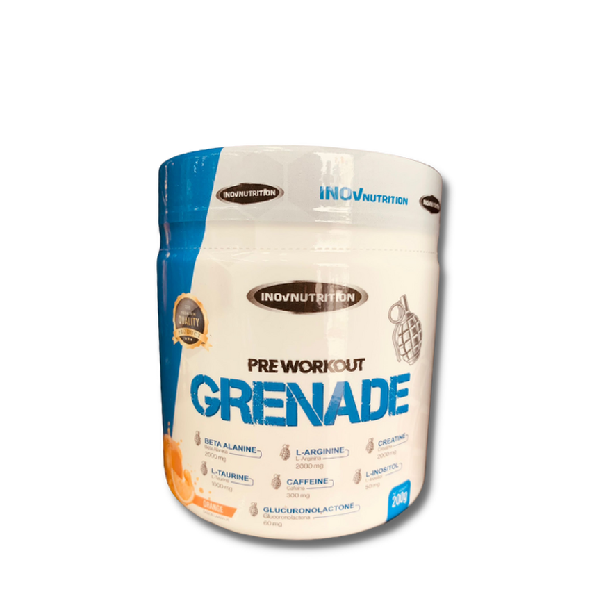 Pré Treino Grenade 200g Pre Workout Inov Nutrition Pré Treino Grenade 200g Pre Workout Inov Nutrition