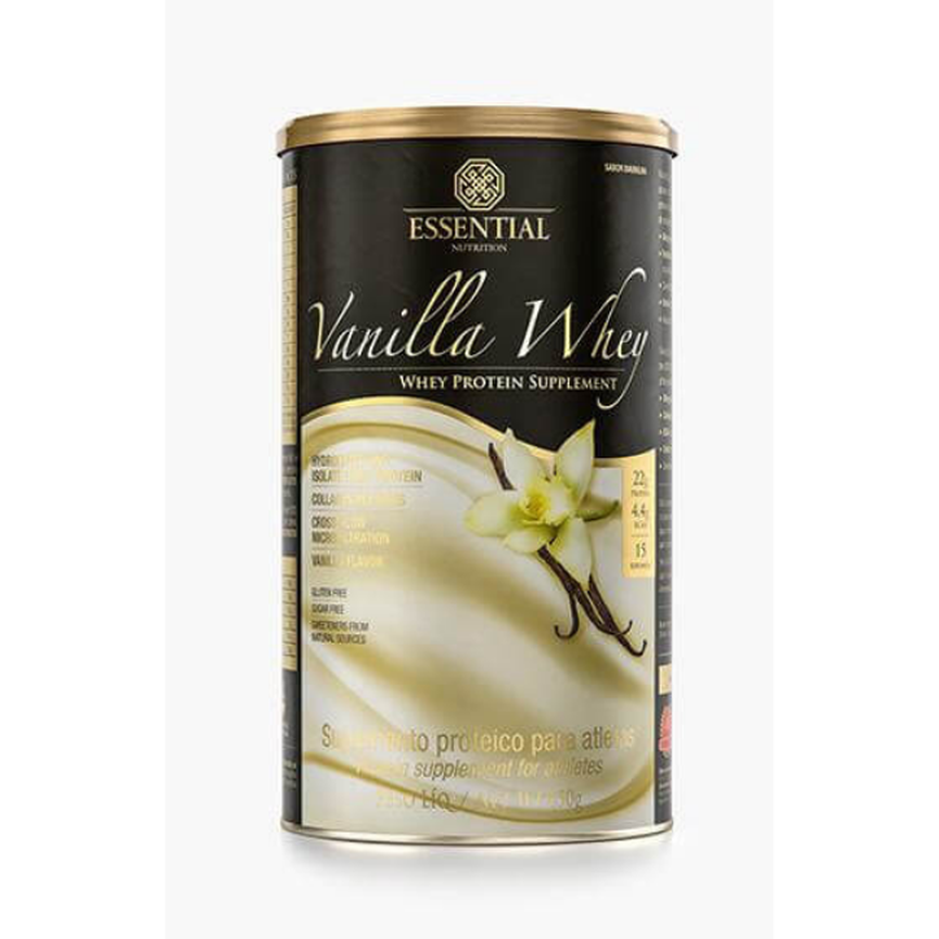 Vanilla Whey Protein 450g Baunilha Essential Nutrition Vanilla Whey Protein 450g Baunilha Essential Nutrition