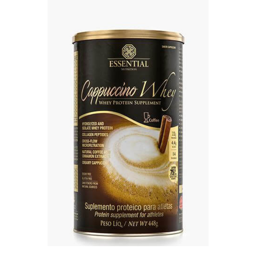 Cappuccino Whey Protein 448g Essential Nutrition Cappuccino Whey Protein 448g Essential Nutrition