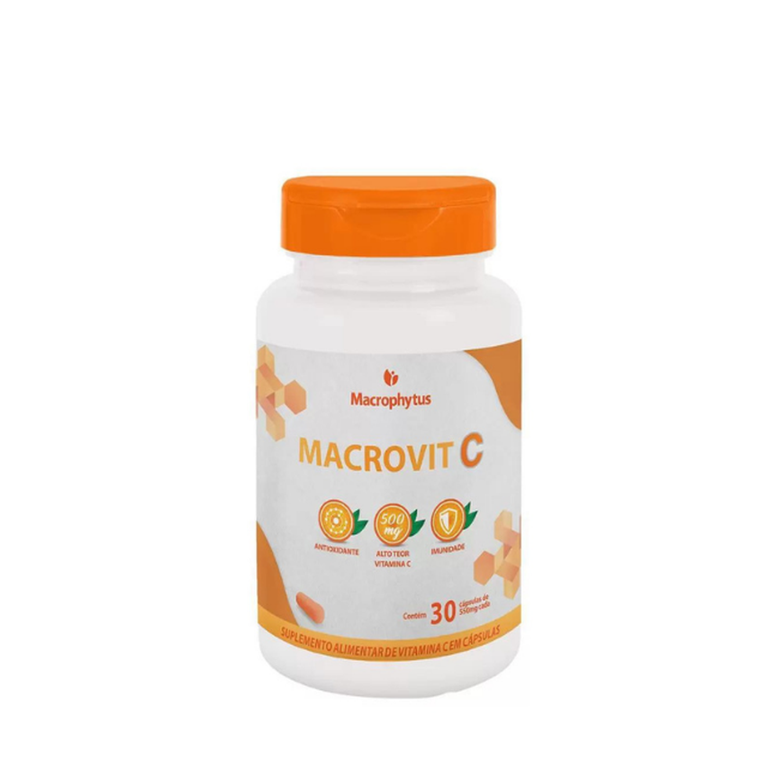 Vitamina C Macrovit C 30 Cápsulas Macrophytus Vitamina C Macrovit C 30 Cápsulas Macrophytus