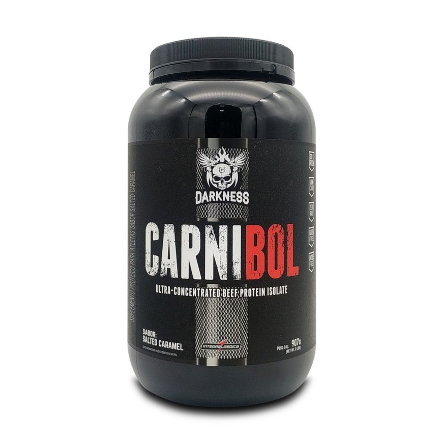 Carnibol Proteína da Carne 900g Darkness Integralmedica Carnibol Proteína da Carne 900g Darkness Integralmedica