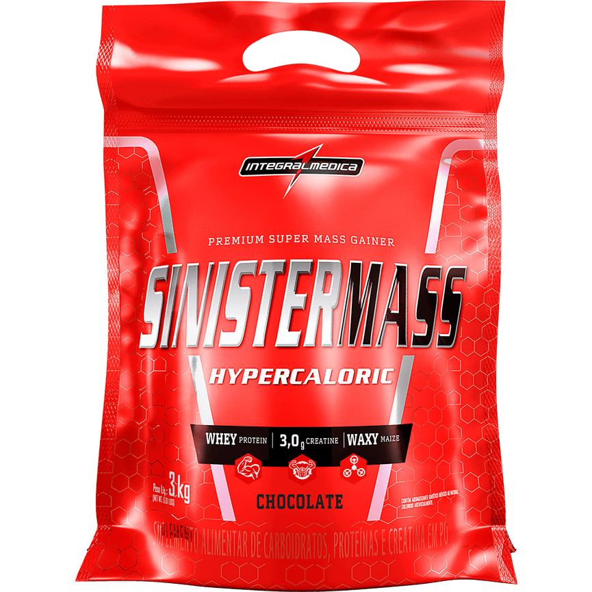 Hipercalórico Sinister Mass 3Kg Integralmedica Hipercalórico Sinister Mass 3Kg Integralmedica