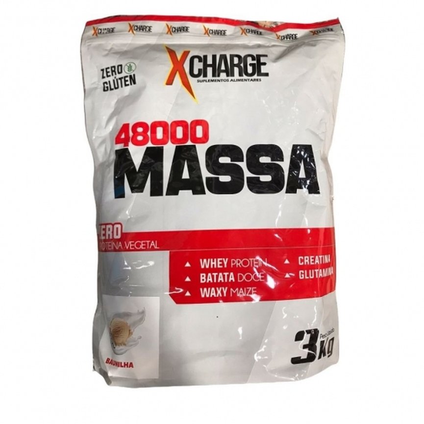 Hipercalórico Massa 48000 Xcharge 3Kg Hipercalórico Massa 48000 Xcharge 3Kg