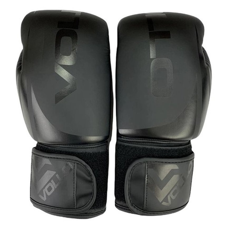 Luva de Boxe Muay Thai 12oz Preta Training VFG801 Vollo Luva de Boxe Muay Thai 12oz Preta Training VFG801 Vollo