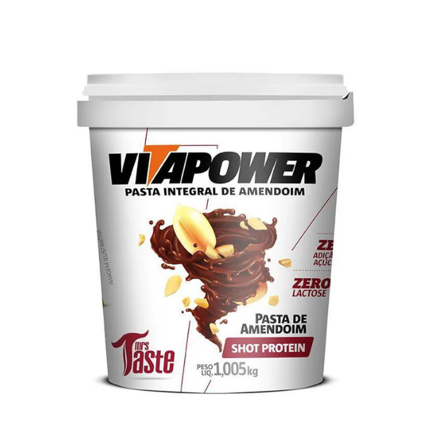 Pasta de Amendoim 1,005Kg Vitapower Shot Protein Pasta de Amendoim 1,005Kg Vitapower Shot Protein