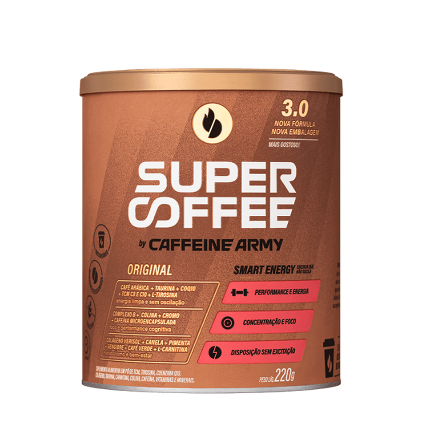 Super Coffee 3.0 Supercoffee Caffeine Army 220g Super Coffee 3.0 Supercoffee Caffeine Army 220g